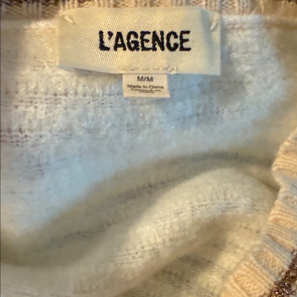 L'Agence Archer Ivory Cardigan NWOT - Picture 9 of 9